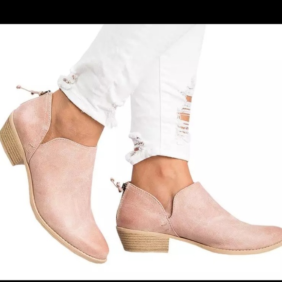 Suede Chelsea boot butterfly knot boot - Picture 3 of 3